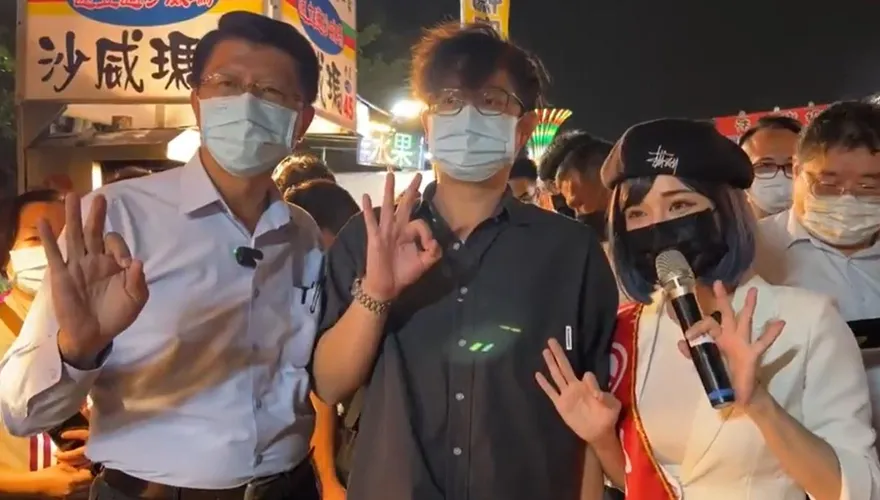 就是要吸睛！　謝龍介因為這層關係請出「雪乳戰神」迺夜市