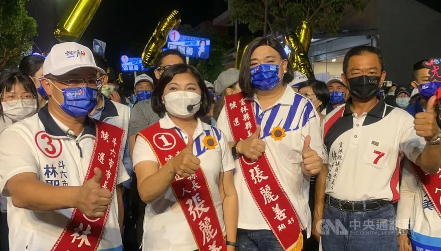 雲林藍綠候選人尬場　同在斗六市掃街拜票