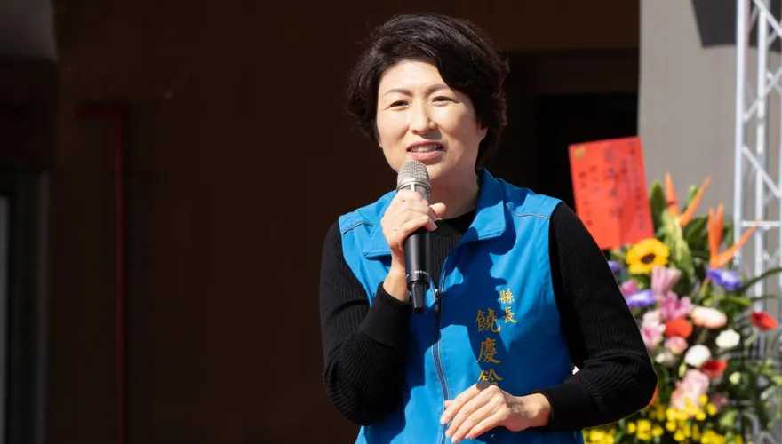 饒慶鈴為台東鳳梨釋迦銷陸奔走　宋濤強調九二共識