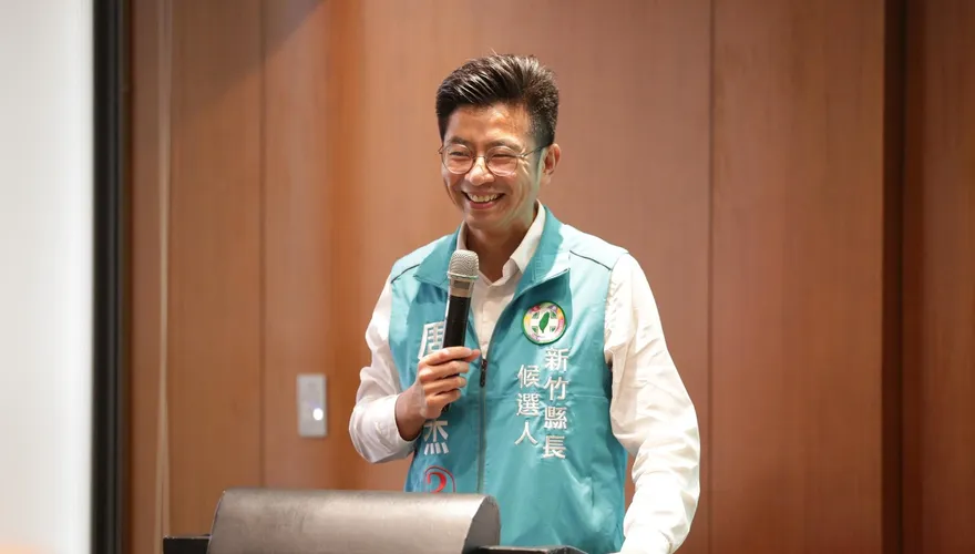 【影】輸7萬票！周江杰宣布敗選新竹縣長：承擔錯誤我不會放棄