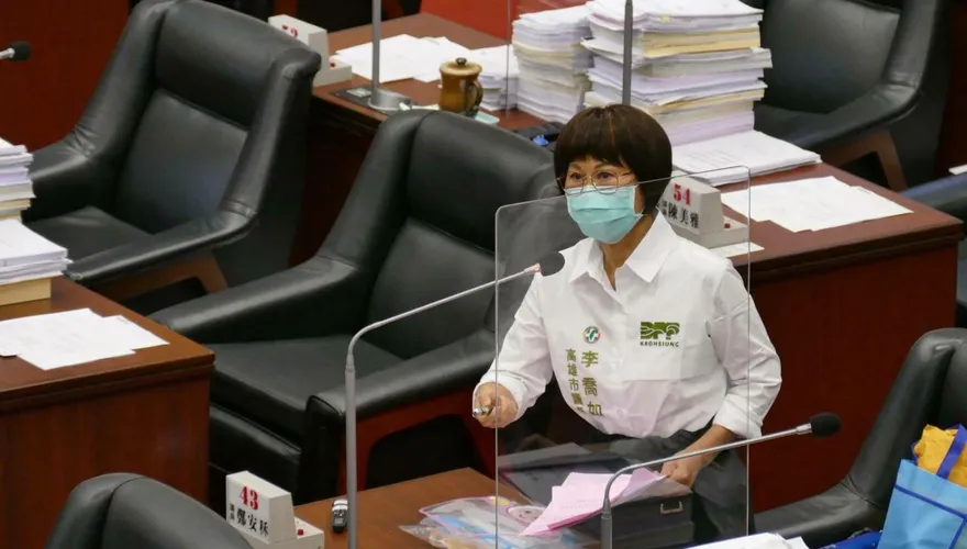 民進黨八連霸高雄市議員李喬如　宣布退出湧言會