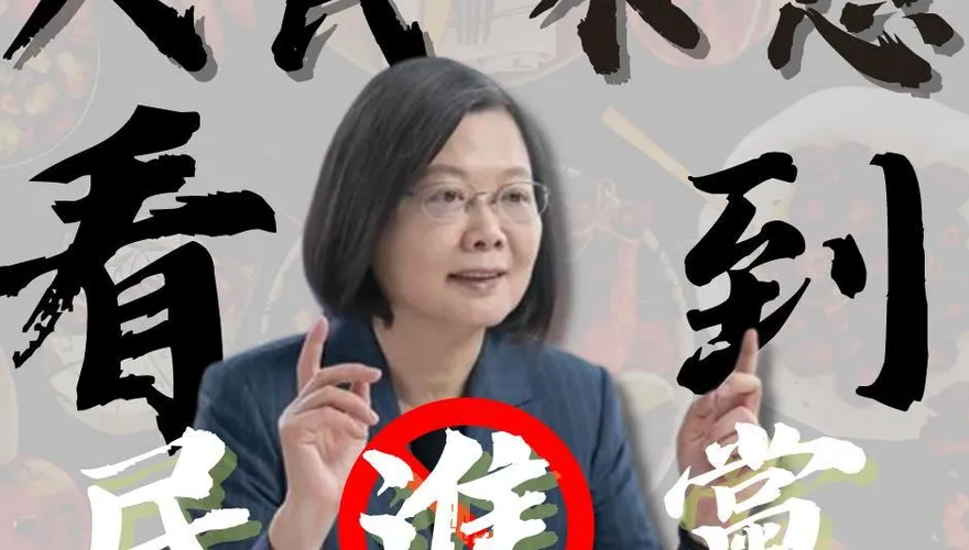 蔡英文敗選竟稱「人民不想看到民進黨獨大」　藍營女戰神開砲：百姓根本不想看到「這個黨」
