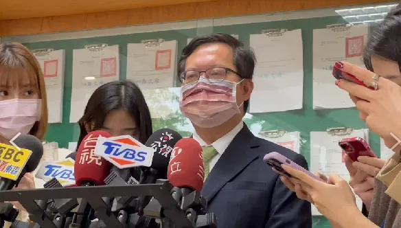【影】論文風暴後首度露面！鄭文燦坦承：有把聲明傳給陳明通
