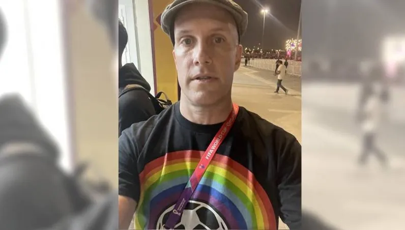 世足賽/曾因穿彩虹T遭拘留　美知名記者八強賽中猝死