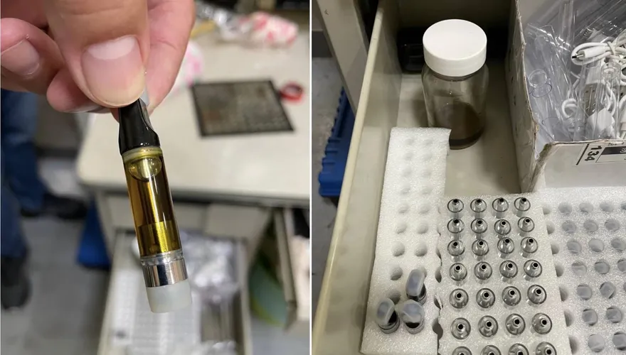 【影】大麻製毒工廠藏身鐵皮屋　栽種煉菸油一條龍作業