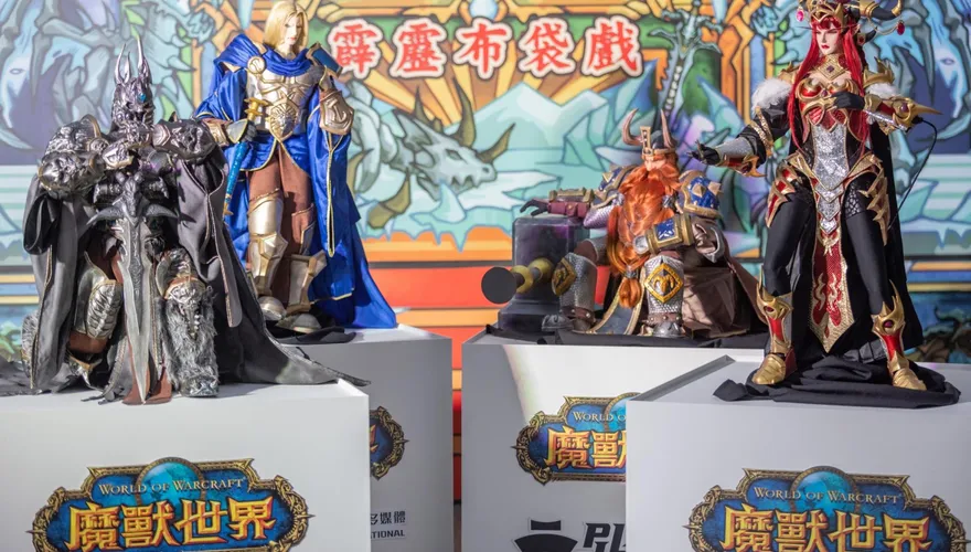 《魔獸世界》攜手《霹靂》跨界合作…齊推重磅企劃！戲偶實體貌曝光