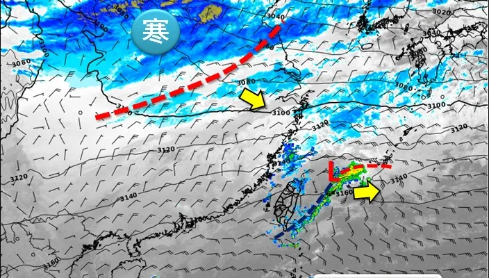 明起雪崩式降溫！全台急凍10°C↓　「大陸冷氣團」下周接力報到