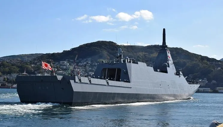 日本第3艘最上級護衛艦「能代號」正式服役！一半人力即可作戰