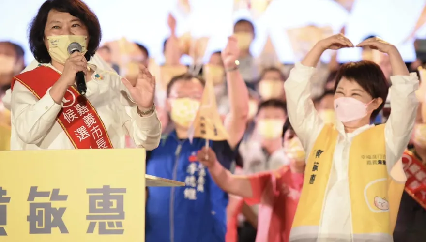台中媽媽挺嘉義勇媽！黃敏惠當選　盧秀燕說話了