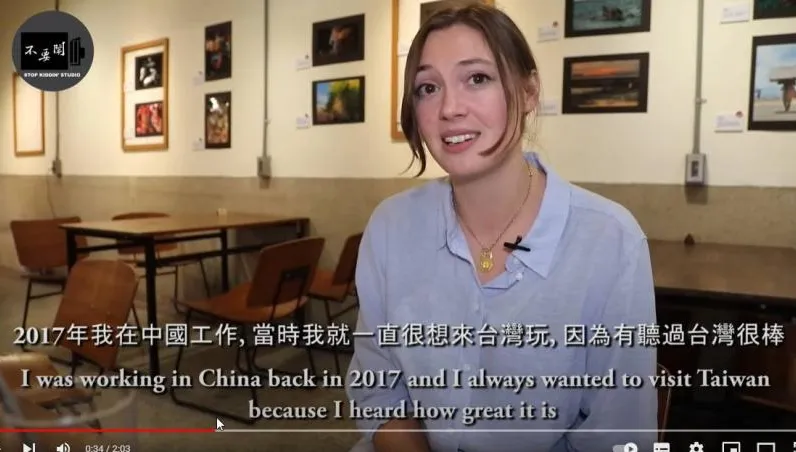 【影】初次來台差點「登出人生」　英國正妹驚呼：以前完全沒遇過