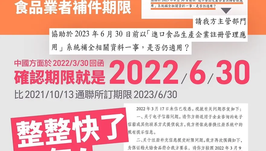 遭質疑「補件少1年」是在偷換概念！食藥署公布電郵內容自清