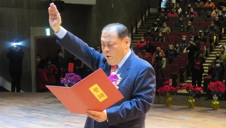 藍天變綠地！陳光復宣誓就職　開啟澎湖綠色執政