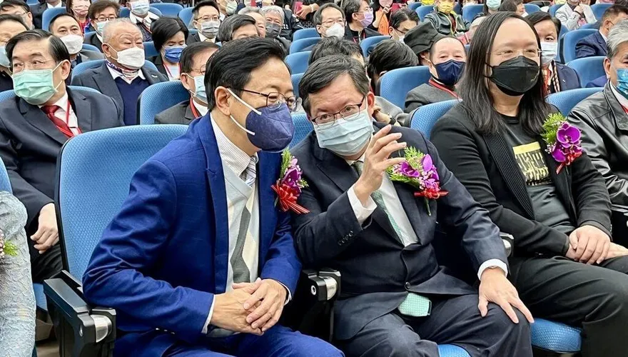 張善政就職桃園市長　「1280月票一定不跳票」