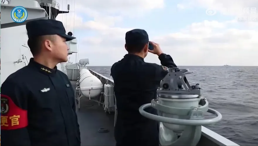 快訊/美艦鍾雲號通過台灣海峽　陸東部戰區批炒作：全程跟監警戒