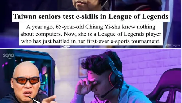 阿嬤打LOL比你強！網傳年輕人心態炸裂圖 　萬人笑翻按讚