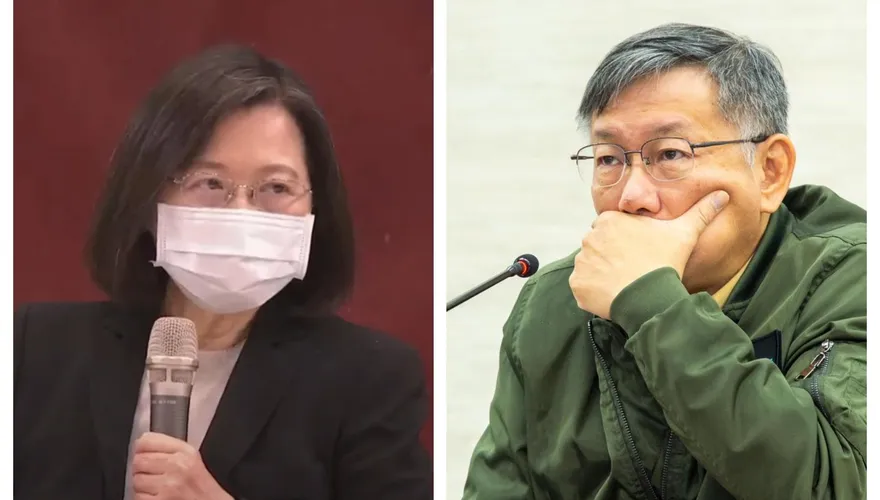 蔡英文稱兵役延長「經2年討論」 柯文哲抓1矛盾「憂預算遭國防布掩蓋」