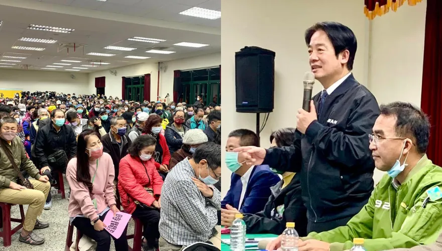 民眾直面喊發「紅包」　賴清德：相信蔡總統有聽到