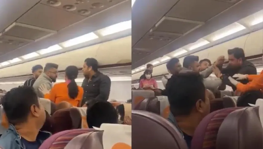 影／微笑航空爆群毆！1乘客「腰痠背痛」拒繫安全帶　全機等他扭打一團