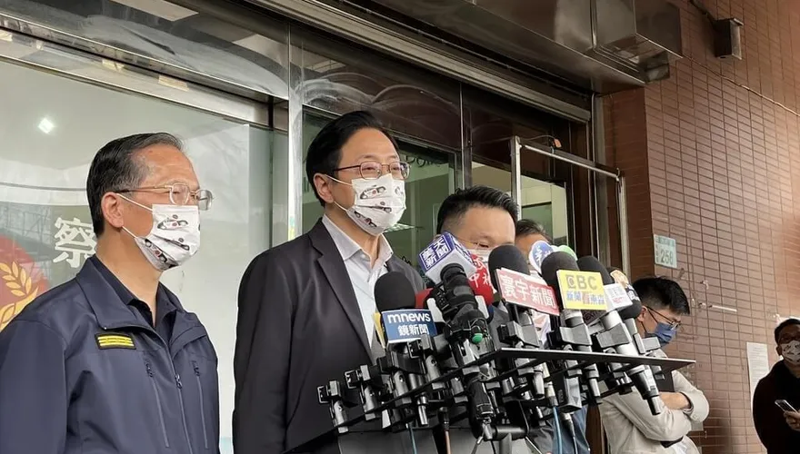 桃園幫派角頭被當街槍殺 張善政赴警局了解案情：駭人聽聞