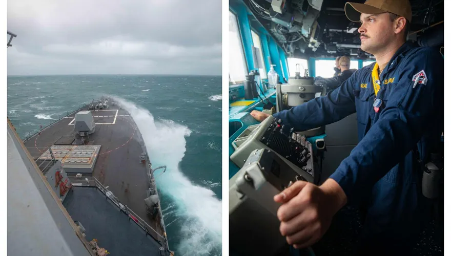 美艦「鍾雲號」5日通過台灣海峽　國防部說話了