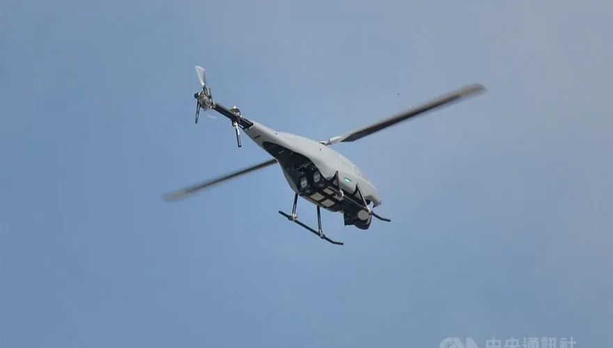 「魔羯無人機」首度公開實兵操演！不畏六級風　滯空達60分鐘