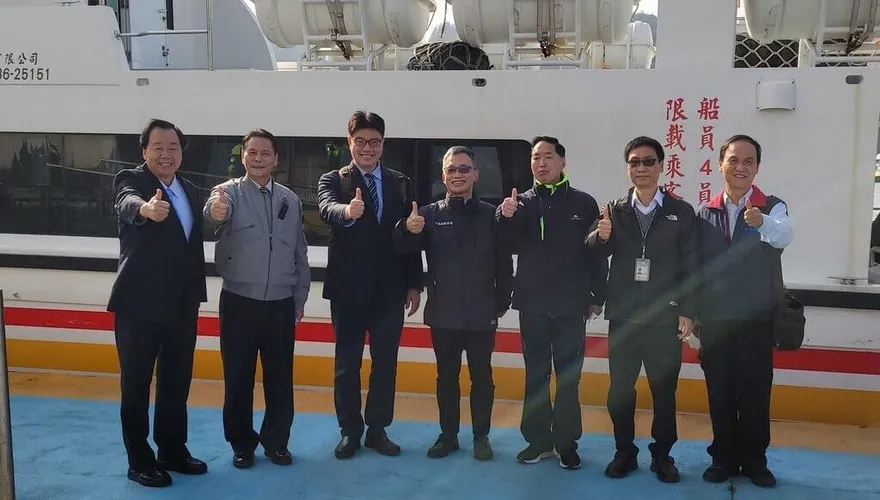 馬祖小三通春節專案　首批24名旅客8日上午抵福州