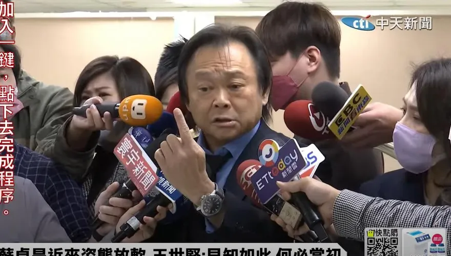 影/批林智堅草包  挨轟開除民進黨籍！王世堅：坦然接受絕不抗辯