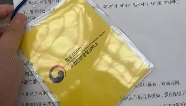 為何先對南韓出手反制？陸網曝落地脖掛黃牌　「像罪犯」拉走！關小黑屋PCR軍警監視