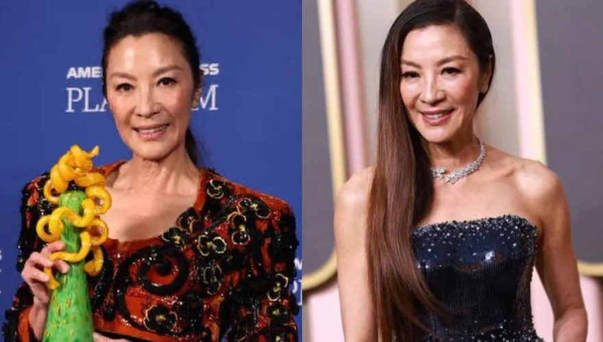 快訊/45年來首位亞洲女星！楊紫瓊勇奪金球獎影后　激動吐得獎心聲