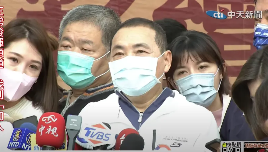 傳國民黨擬啟動「防磚」條款有利「他」選2024？侯友宜回應了