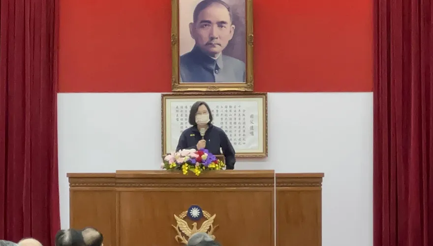 出席今年第一次警政署署務會報　蔡英文：持續改善警察執法制度及教育訓練