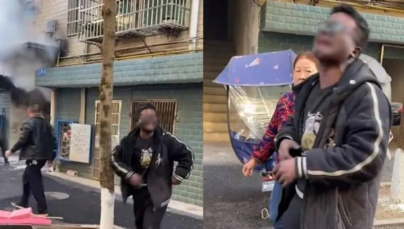 家中突失火！「奶奶在裡面」少年崩潰痛哭　奶奶獲救他秒跪地