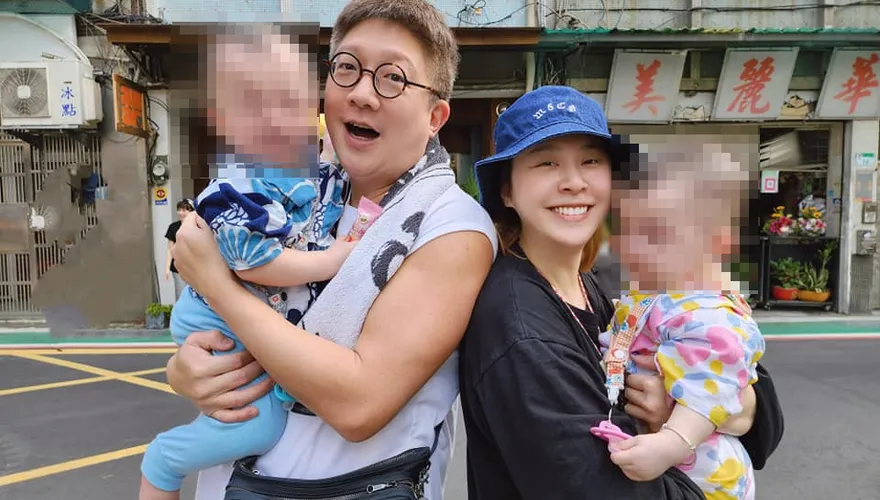 《麻辣鮮師》名導演猝逝　雙胞胎長滿1歲了　乾媽黃小柔感謝大家：有你們真好