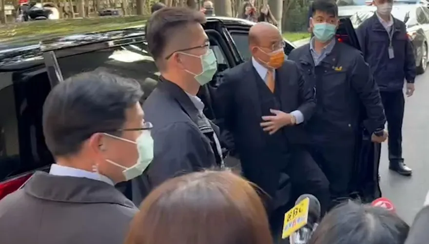 快訊/立院三讀通過中央政府總預算案！蘇貞昌抵立院感謝立委