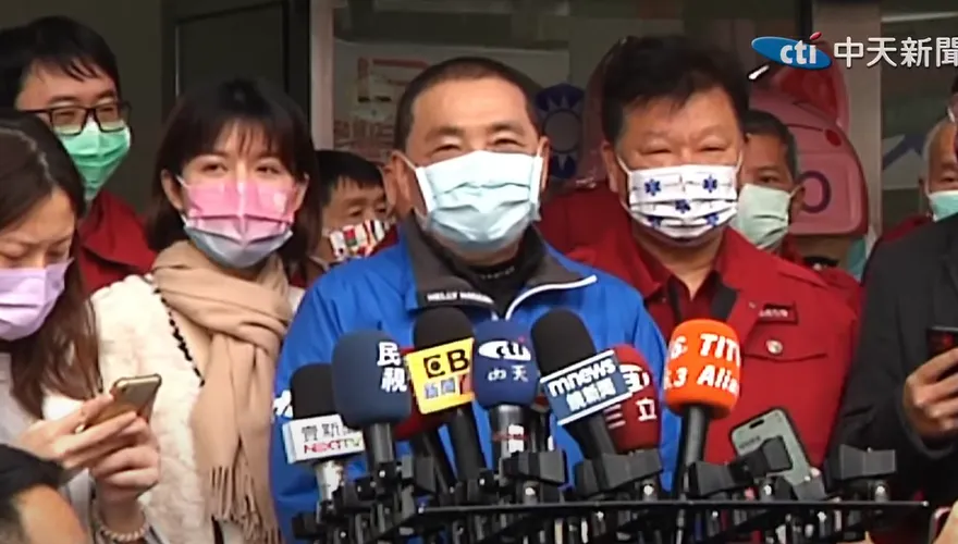 影/4月後表態選總統？侯友宜回「團結一起為國為民」