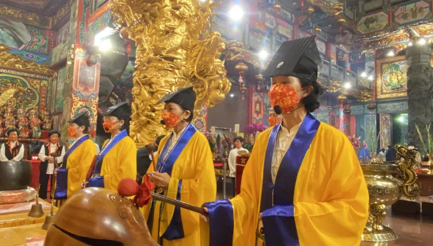 去年預言林智堅退選！桃園大園仁壽宮抽國運籤：等待風雲際會一飛上天