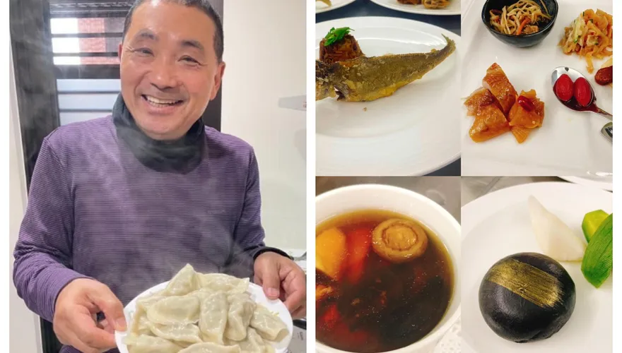影/蔡英文年菜超精緻！網酸「跟慈禧太后一樣」　侯友宜回這句超接地氣
