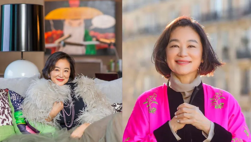 金馬影后同框了！林青霞曬拜年美照「大咖們歡聚」　網敲碗：考慮上她節目吧