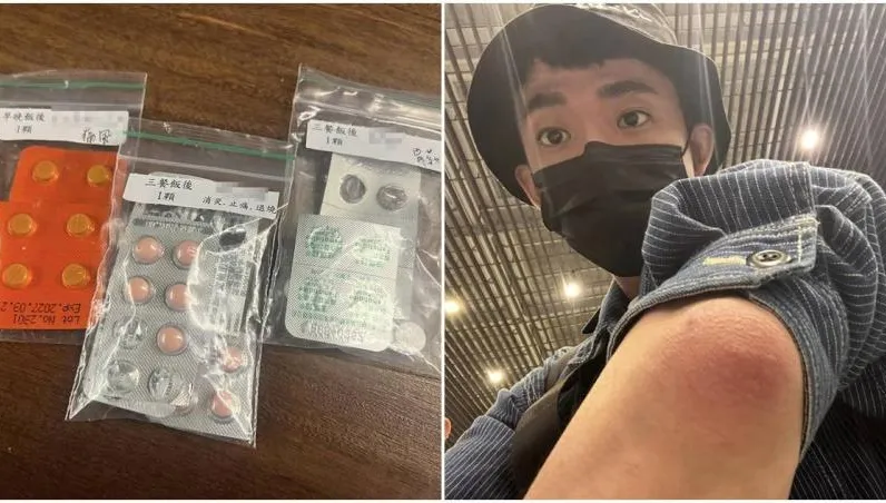 阿滴第一次竟除夕前發生了！手肘腫脹痛到不行　竟是太累+吃太多海鮮「痛風」！