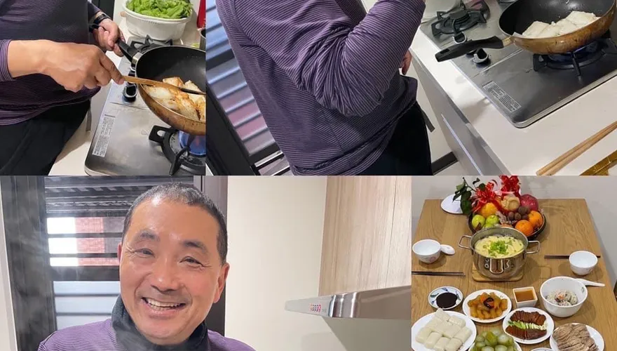 影/侯友宜年夜飯端水餃遭綠側翼攻擊　台大教授傻眼：蔡英文喜歡吃水餃