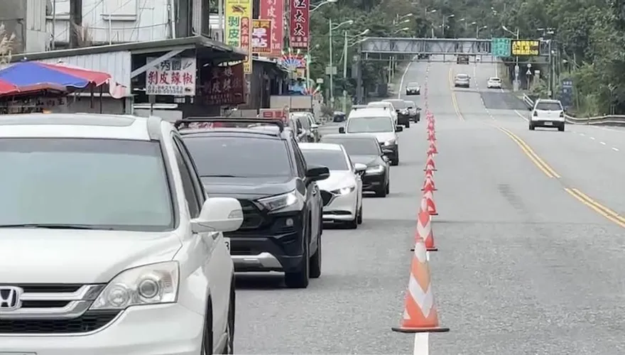 蘇花路廊初五北返車潮湧現！公路總局：明北上估逾1.3萬輛次