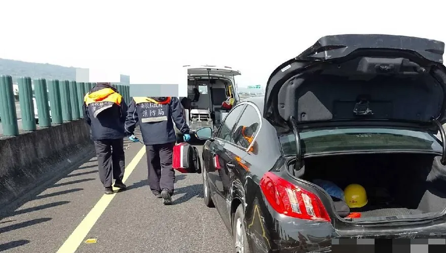 影/初五又出「撞」況！國三北向225.9公里內側車道　3車追撞一度造成回堵2公里