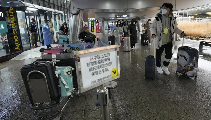 不怕大陸反制！南韓慎防春節後境外旅客潮　宣布對陸停發簽證將延長到2月底