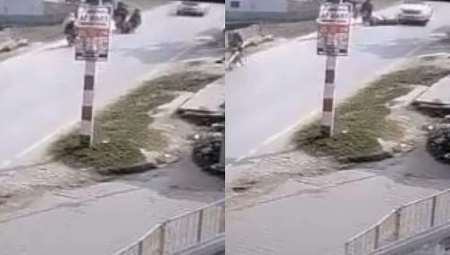 騎車自摔遭超速車輾過！他頭身分離　濺血滿地噴飛亡…駕駛卻逃了