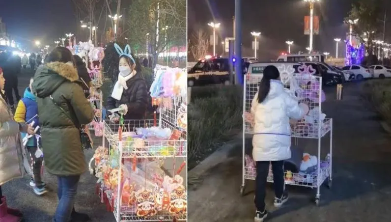 11歲少女過年擺攤賣發光玩具　13天賺「這數字」網讚：很有生意頭腦！