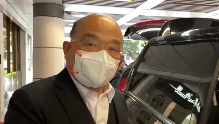 蔡英文探望後　蘇貞昌出院了！親吐「這句話」