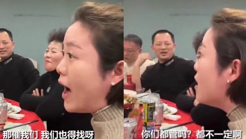 影／是個狠人！她過年被催婚不忍了「怒懟親戚」全部呆坐聽訓　網直喊：真解氣