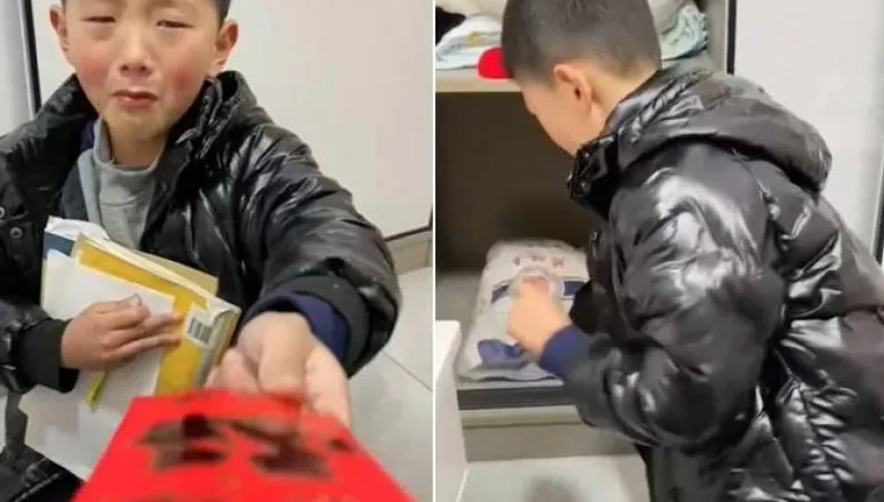 開學惡夢！男童拿上千壓歲錢哭求媽媽幫忙寫作業