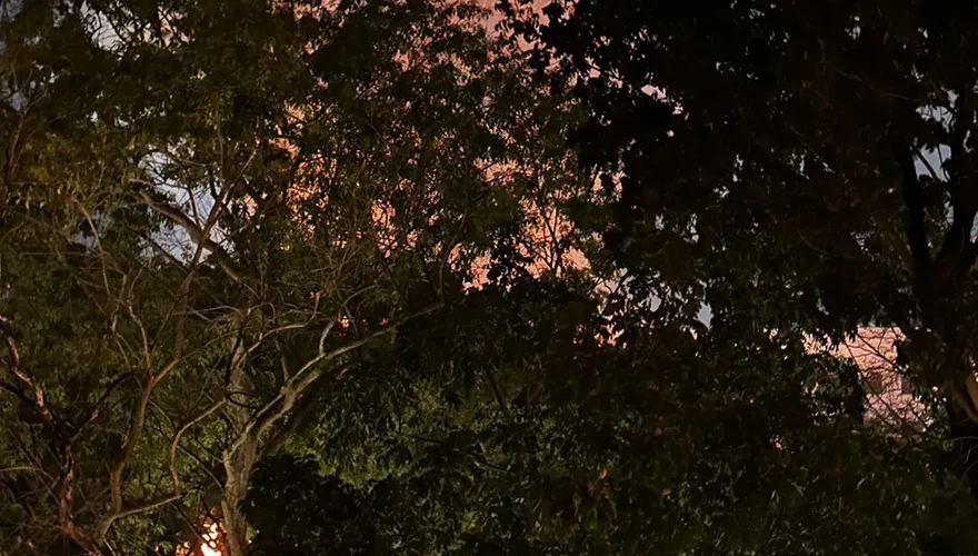 快訊/屏東榮總旁火警！火舌暴竄衝破天際　濃煙蔓延驚悚畫面曝