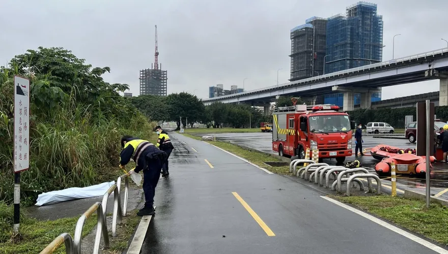 快訊/新北光復橋畔驚見浮屍　男子雙腳繩子綑綁死亡多時